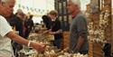 Garlic stall at the Isle of Wight Garlic Festival, what's on, event, Newchurch