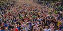 A wave of participants about to start the Great South Run