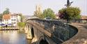 Bridge crossing the River Thames, South Oxfordshire