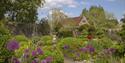 Herb Garden at Woolbeing Gardens in Midhurst, West Sussex.  Image Credit Laurence Perry