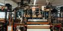 Industrial heritage machinery at Whitchurch Silk Mill - credit Kirsty Bowen Photography