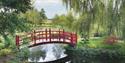 Japanese Water Garden at Houghton Lodge in Hampshire