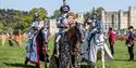 Jousting at Leeds Castle, Kent - Family friendly events