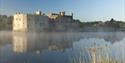 Early morning mist over Leeds Castle