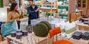 Home accessories section at John Lewis Bluewater