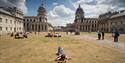 The grounds of Old Royal Naval College