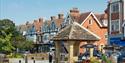 Overlooking Cranleigh High Street in Surrey