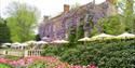 Tulips on the Back Terrace at Pashley Manor Gardens, East Sussex - credit Kate Wilson