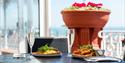 Places to eat in Brighton with seafront views - Metropole Bar and Terrace