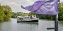 Princess Marina on the Thames at Caversham