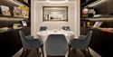 Private dining space at The Reading Room, Reading, Berkshire