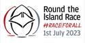 Round the Island Race 2023 logo, sailing, Isle of Wight, What's On, event