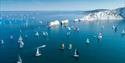 Yachts passing the Needles in the Round the Island Race, Isle of Wight, What's On - Image credit: Paul Wyeth