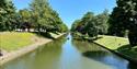 Royal Military Canal in Hythe, Kent