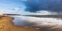 Clouds rolling in over Sandown beach, Isle of Wight, Things to Do