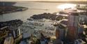 Ocean Village aerial credit Southampton City Council