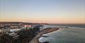 Sunrise over Folkestone in Kent