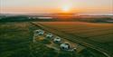Tom's Eco Lodge at Tapnell Farm