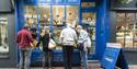 Photo of shoppers in The Lanes, Brighton