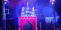 Tightrope performers at Jay Miller's Circus in 2024, family fun, Isle of Wight, what's on, event