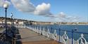 Swanage Pier docking point with City Cruises
