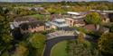 View over Norton Park Hotel and Spa in Hampshire