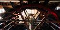 Watermill inside Whitchurch Silk Mill - credit Kirsty Bowen Photography