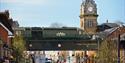 Great Western Railway passing through Hungerford