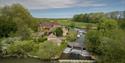 Aerial view - - Cotswold Boat Hire