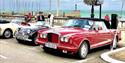 Variety of classic cars parked on the Parade at Cowes, Cowes Classics Day, event, what's on, Isle of Wight