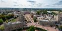 View from the Round Tower, Windsor Castle. Royal Collection Trust / © His Majesty King Charles III 2023