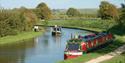 Picturesque view over Grand Union Canal