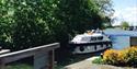 Boat on the river - Cotswold Boat Hire