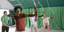 Sports Dome with Archery at Sandford Holiday Park
