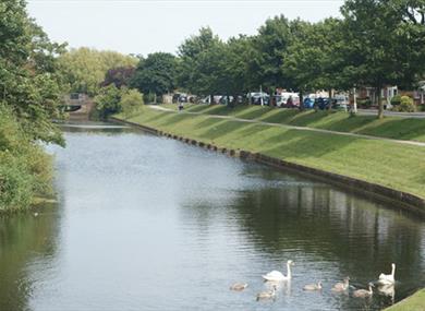 Royal Military Canal, Rye, East Sussex