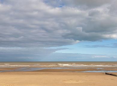 View over Dymchurch Beach