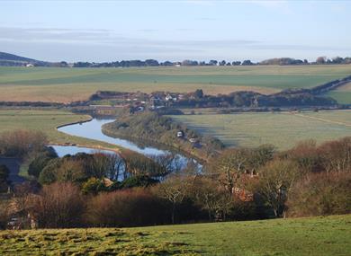 Descent to the Cuckmere valley