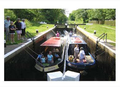 River boats outside Farncombe Boat House