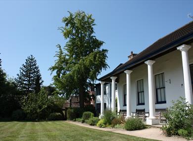 Back of Haslemere Educational Museum, Surrey