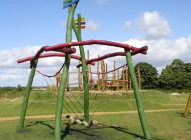 Snake swing in Kilkenny Lane Country Park