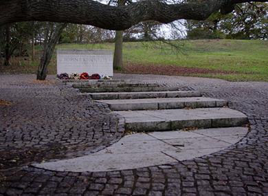 The Kennedy Memorial at Runnymede, Berkshire