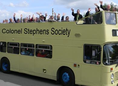 Bus Ride at The Colonel Stephens Railway Museum