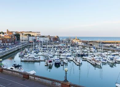 Royal Harbour, Ramsgate.  Credit Tourism at Thanet District Council