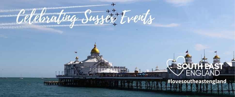 Events in Sussex - look to the skies and celebrate Airbourne - Eastbourne International Airshow, East Sussex in August.