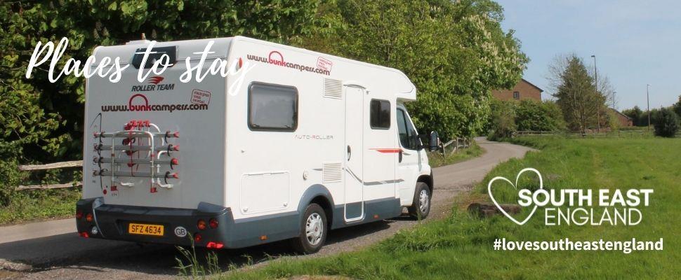 How about creating your own South East adventure, by hiring a campervan for a weekend or holiday.  You can head where you fancy and enjoy touring the region.