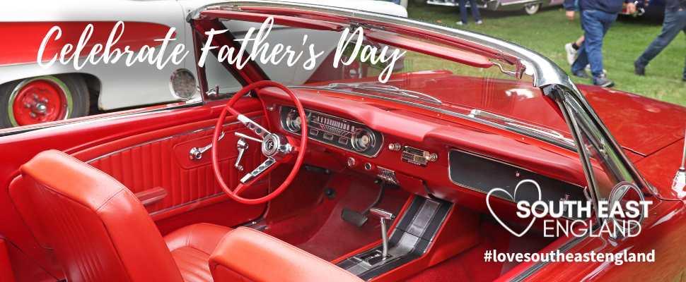 Cool American motors, colourful custom cars and bikes, live music and hip entertainment on Father's Day at Beaulieu, Hampshire