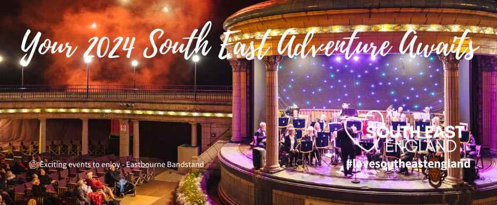 An array of colourful events across South East England - Eastbourne Bandstand