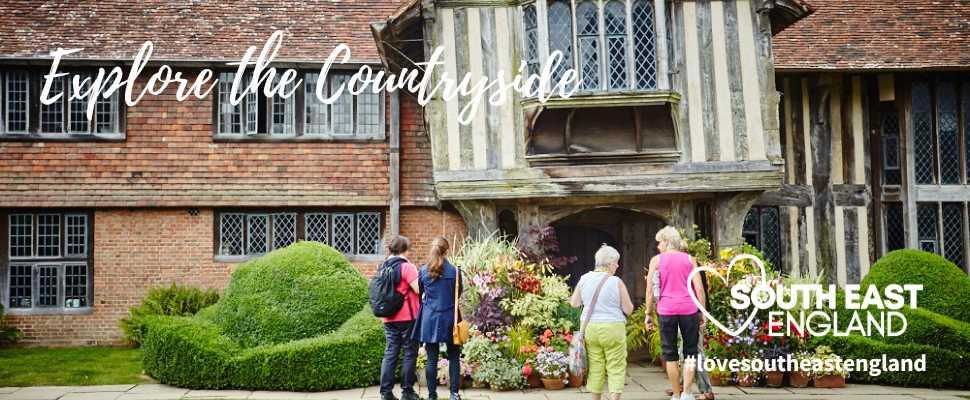 The world famous Great Dixter House and Gardens in East Sussex