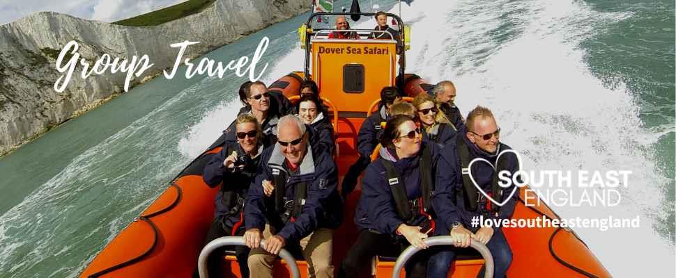 Group On the Water Adventures with Dover Sea Safari, Dover