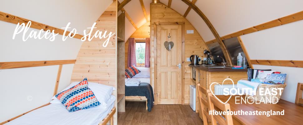 Discover a host of fantastic glamping sites across South East England for your next short break, holiday or staycation.